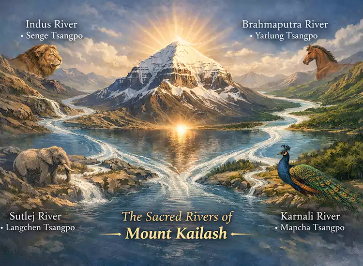 The Four Rivers of Mount Kailash: Sacred Sources of Asia’s Greatest Waterways