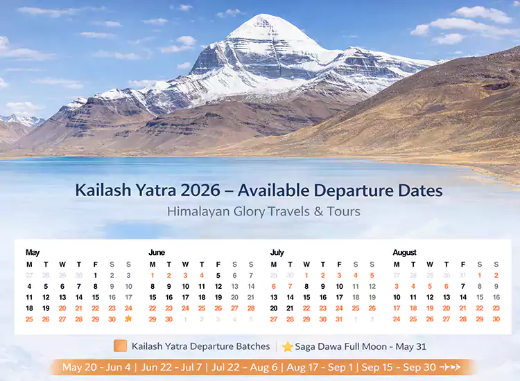 Kailash Yatra 2026 Date Schedules: Fixed Departures for Year of the Horse