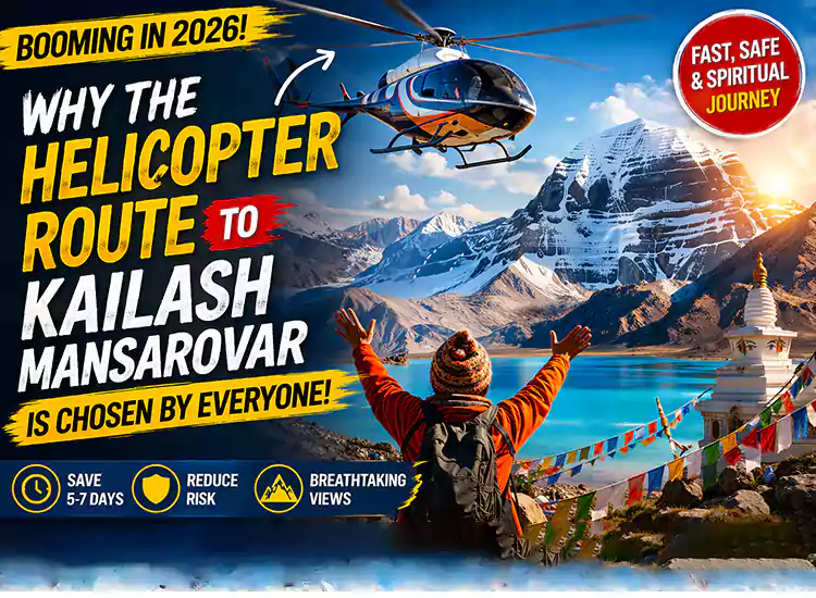 Why the Helicopter Route to Kailash Mansarovar is Booming in 2026